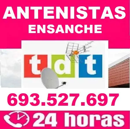 Antenistas Ensanche de Vallecas a domicilio